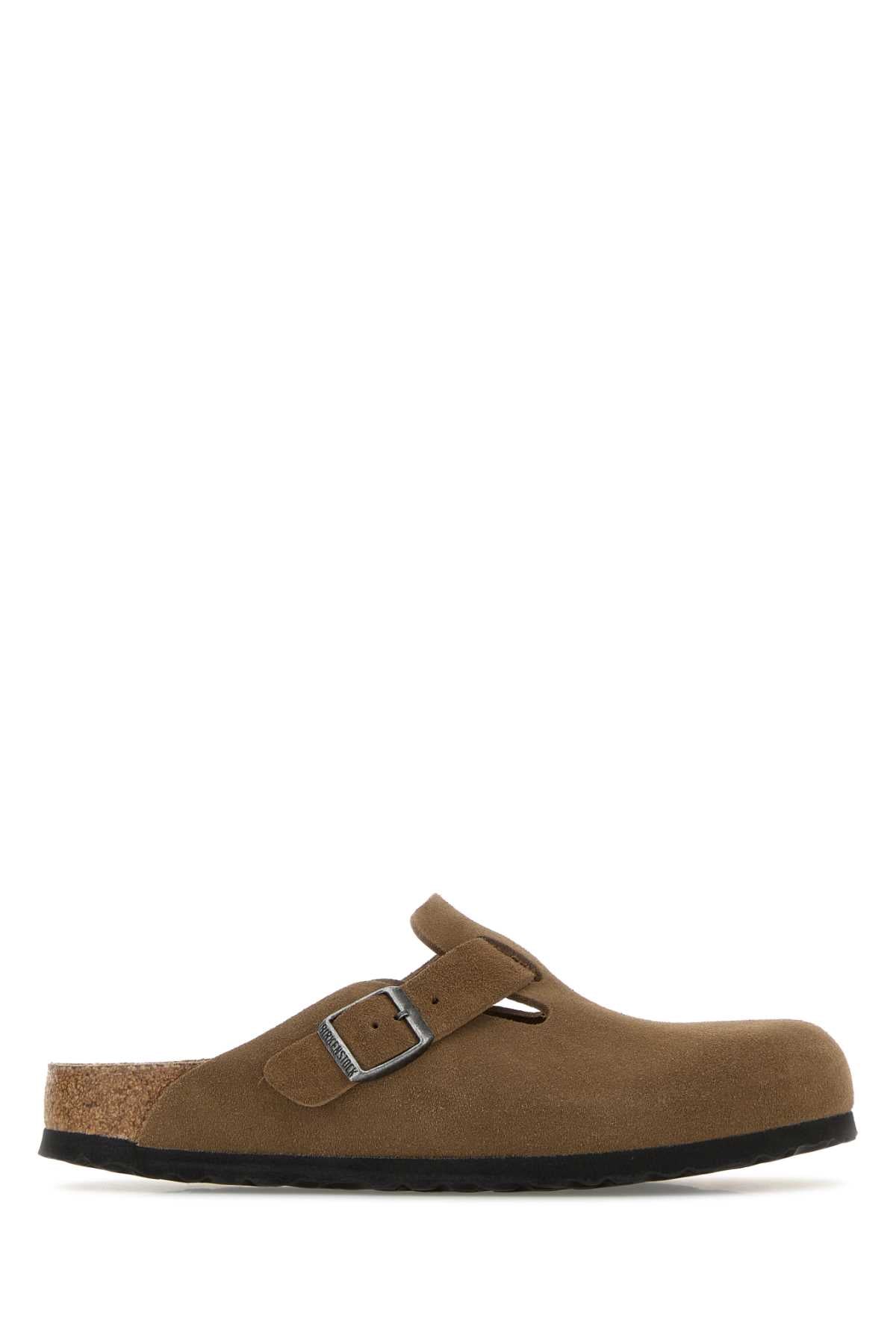 Boston Sfb Dark Tea, Suede Leather