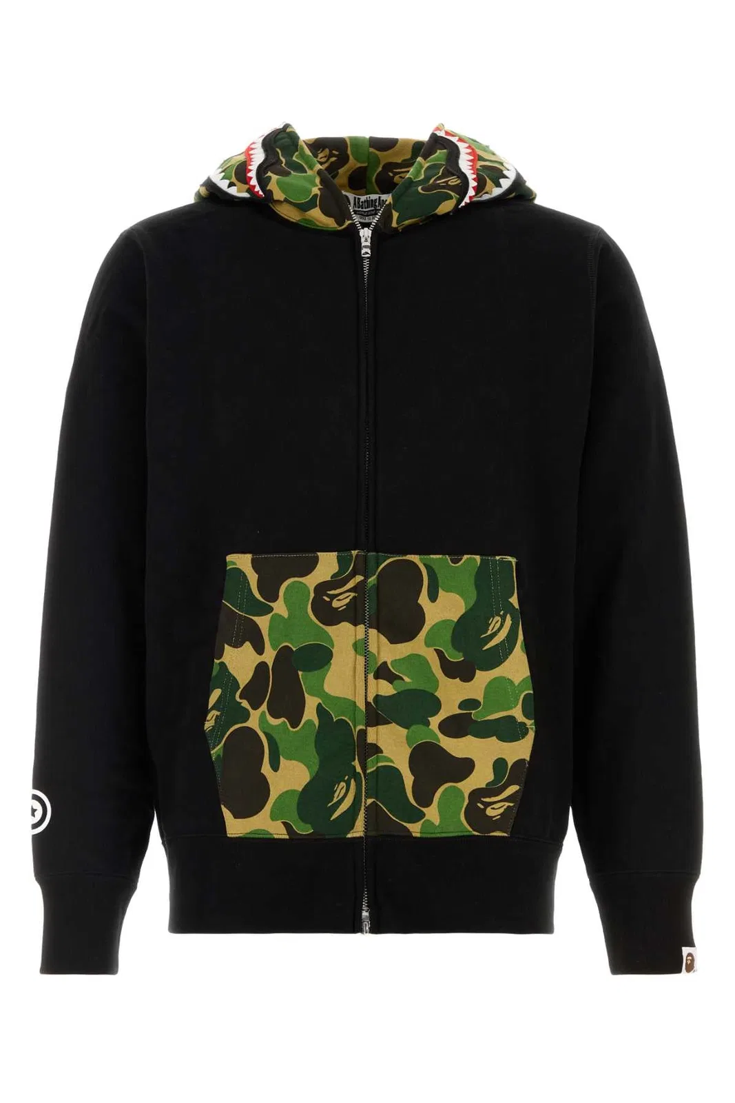 Abc Camo Shark Full Zip Hoodie M