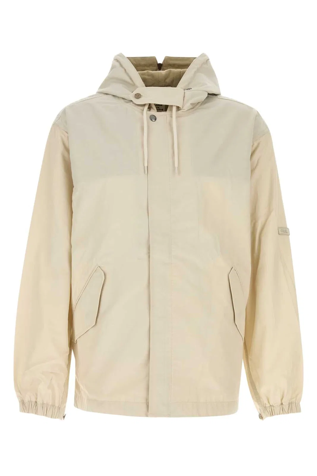 Nylon Twill Hooded Jacket
