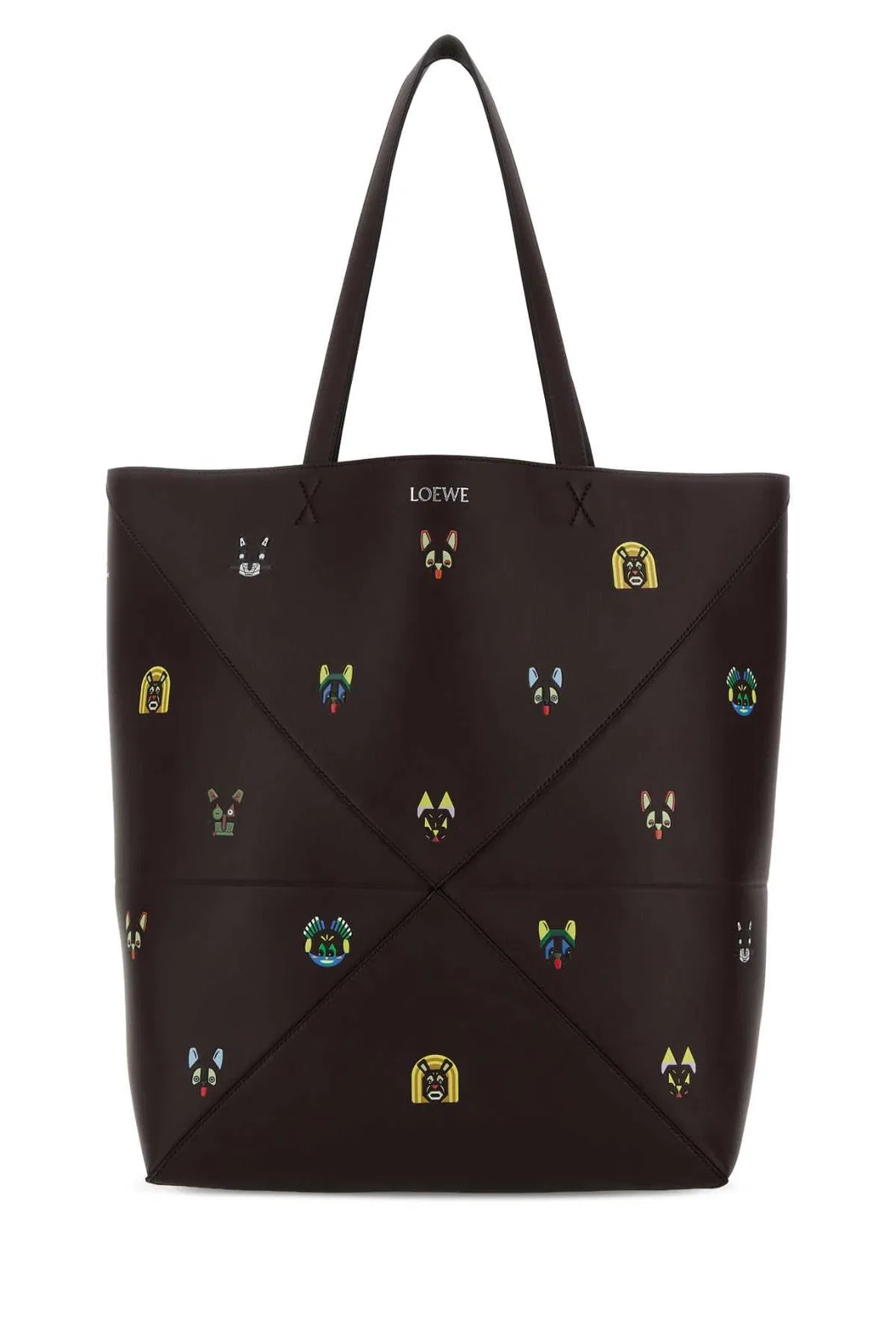 Puzzle Fold Tote Xl Allover