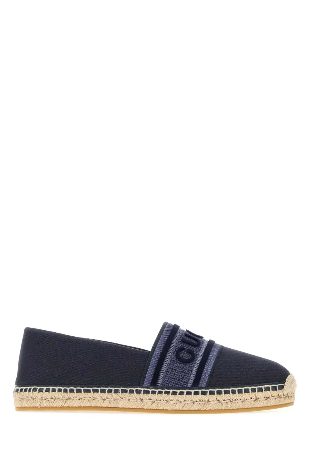 Leather Upper And Rubber Sole Espadrilla