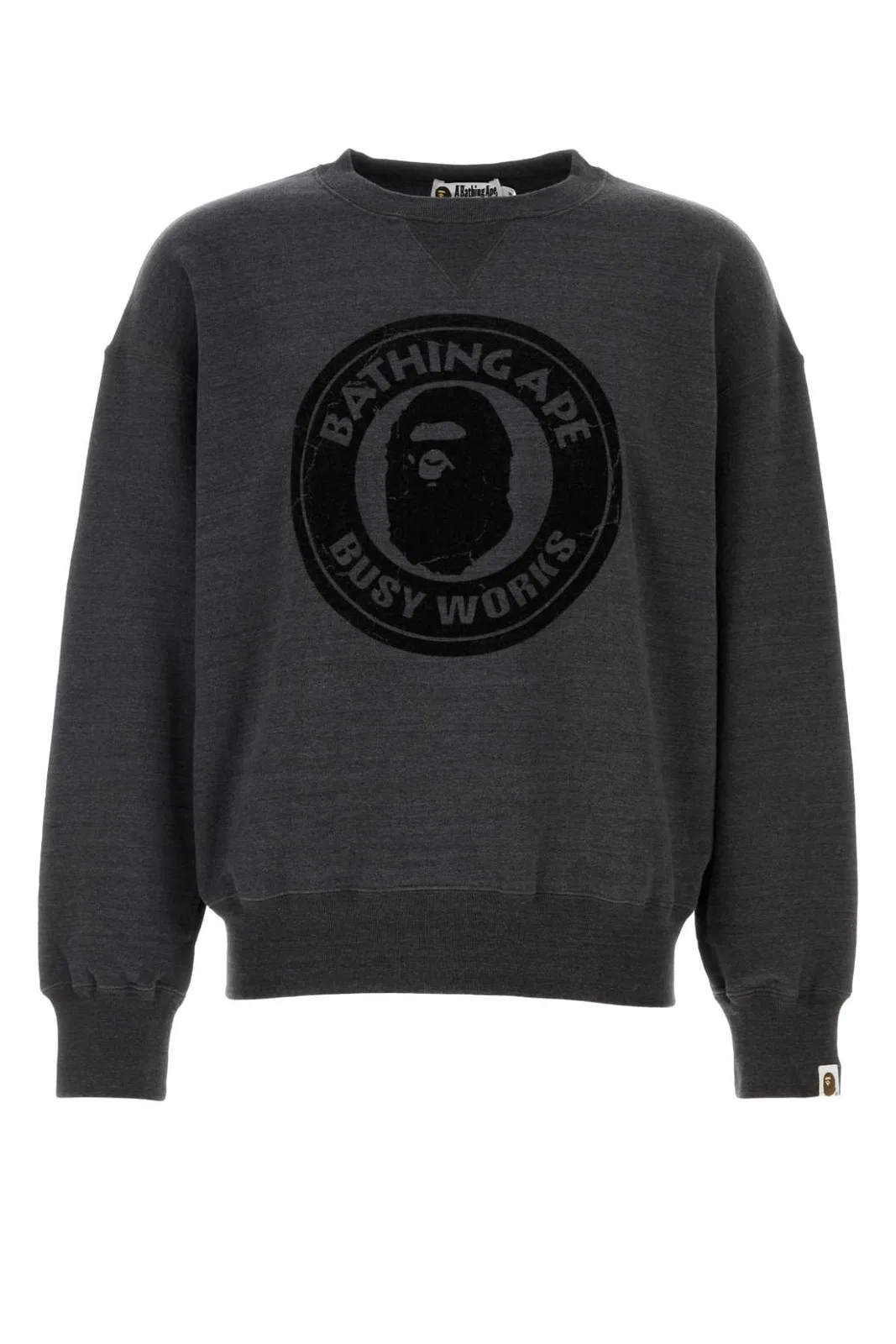 Over Dye Busy Works Relaxed Fit Crewneck Sweatshir