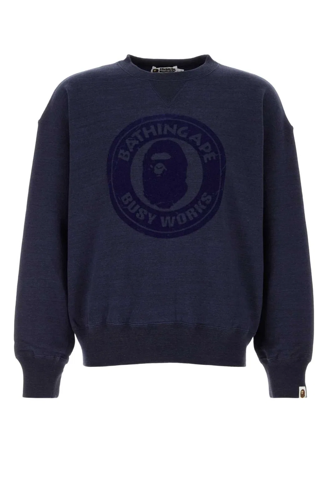 Over Dye Busy Works Relaxed Fit Crewneck Sweatshir