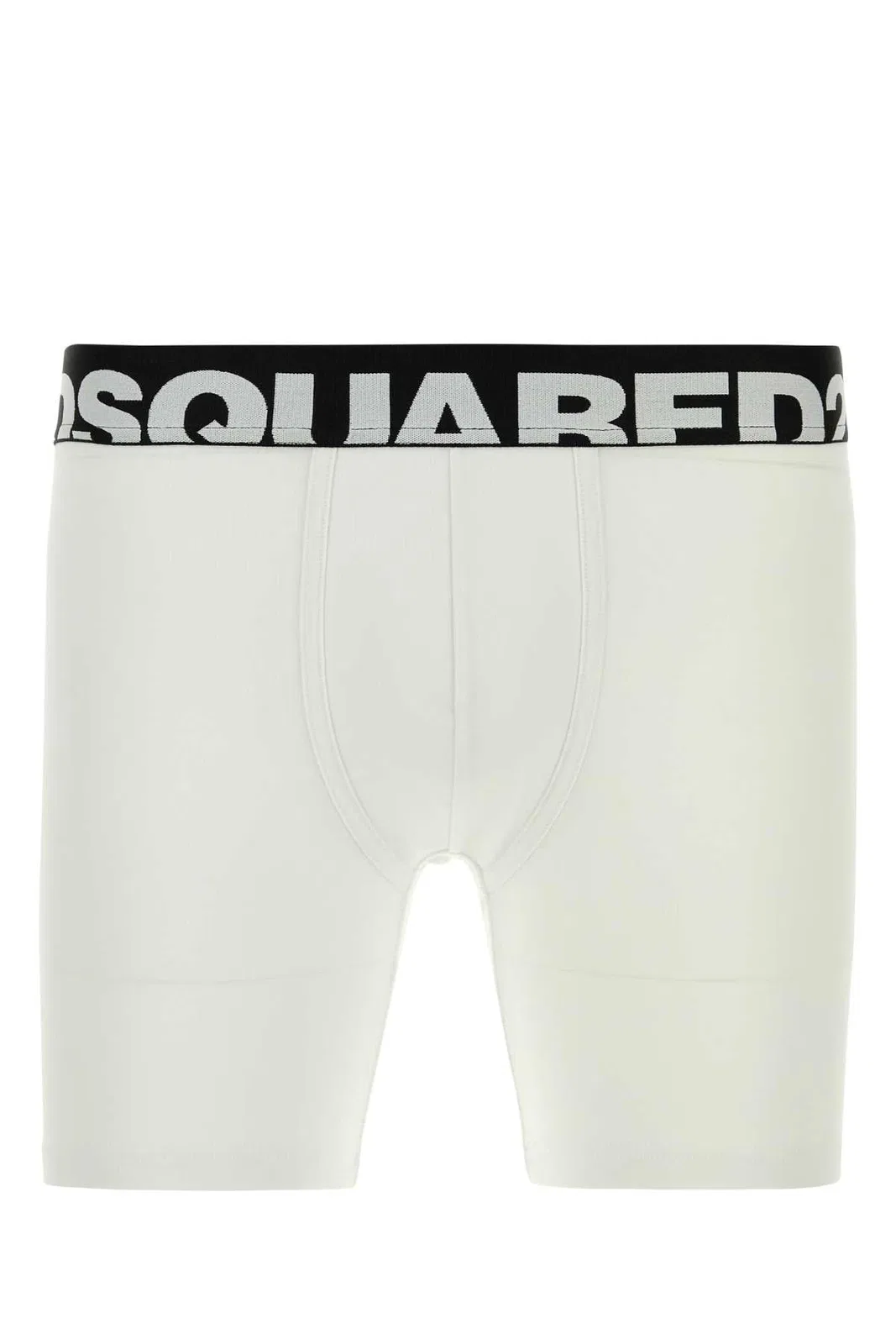 Dsquared2 Dsquared Stretch Cotton Boxer Briefs In White