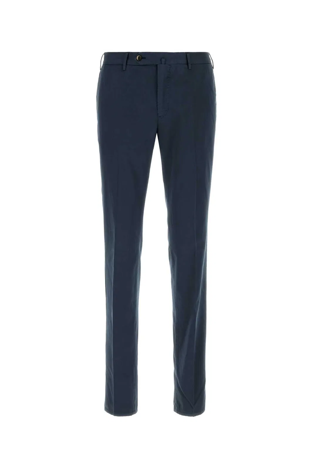 Pt Torino Stretch Wool Pant With Modern Tailoring In Blue