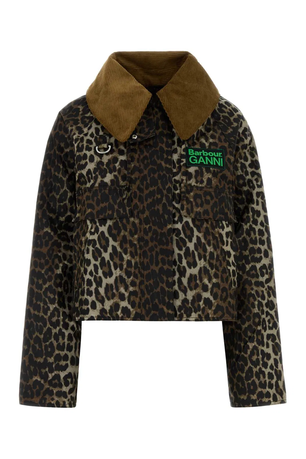 Ba X Ganni Pri Hood Wax Anorak