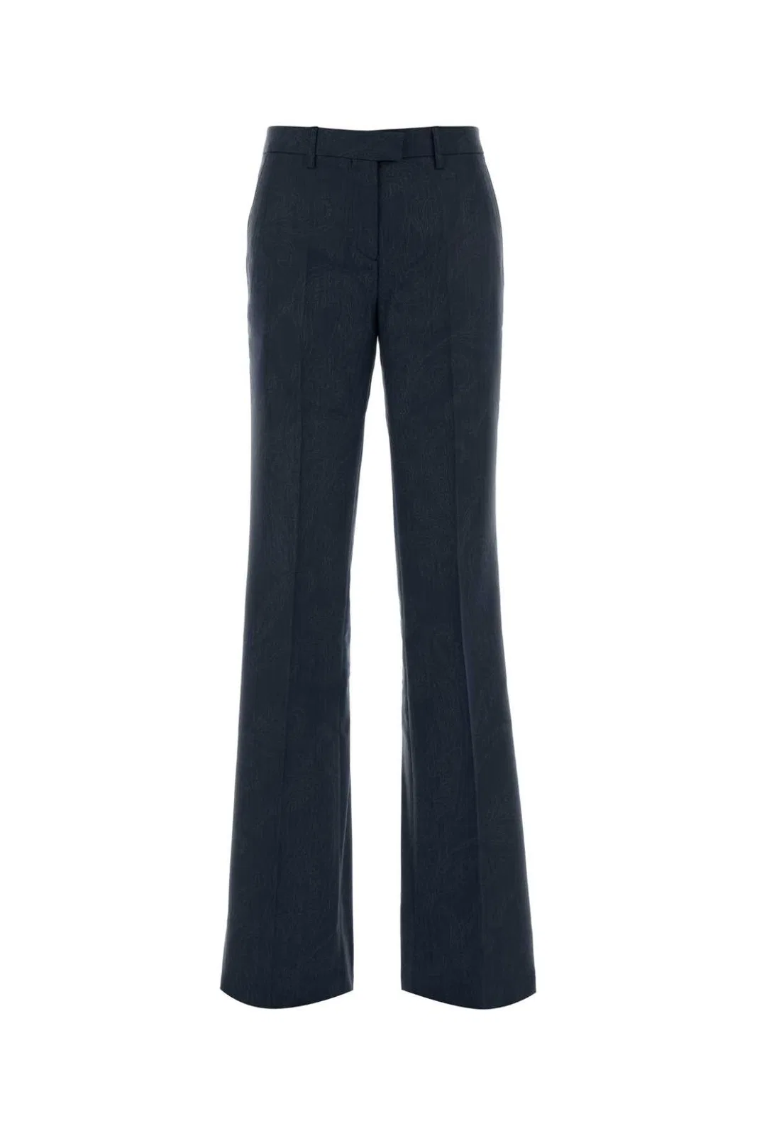 Etro Wool Trousers In Blue