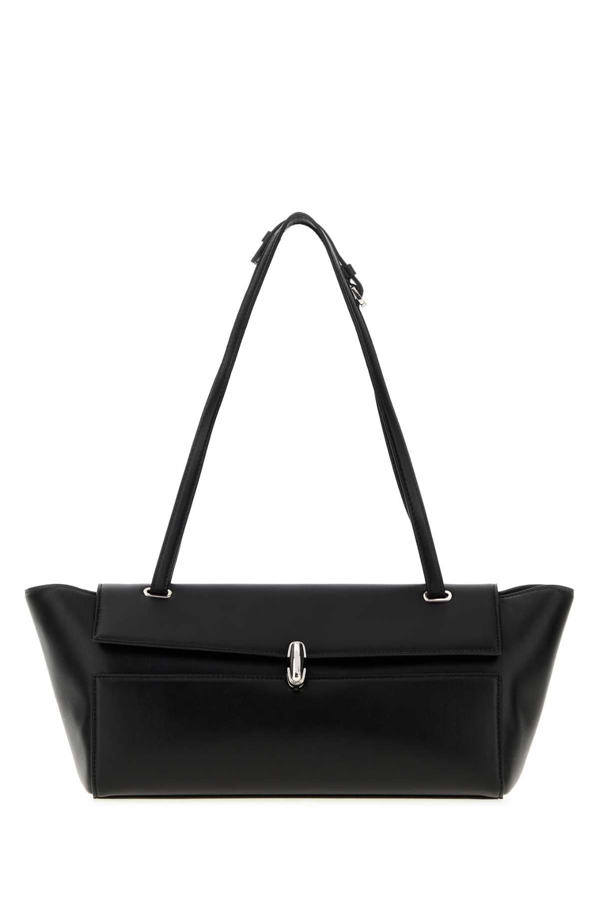 Trapeze Shoulder In Smooth Calf Leather