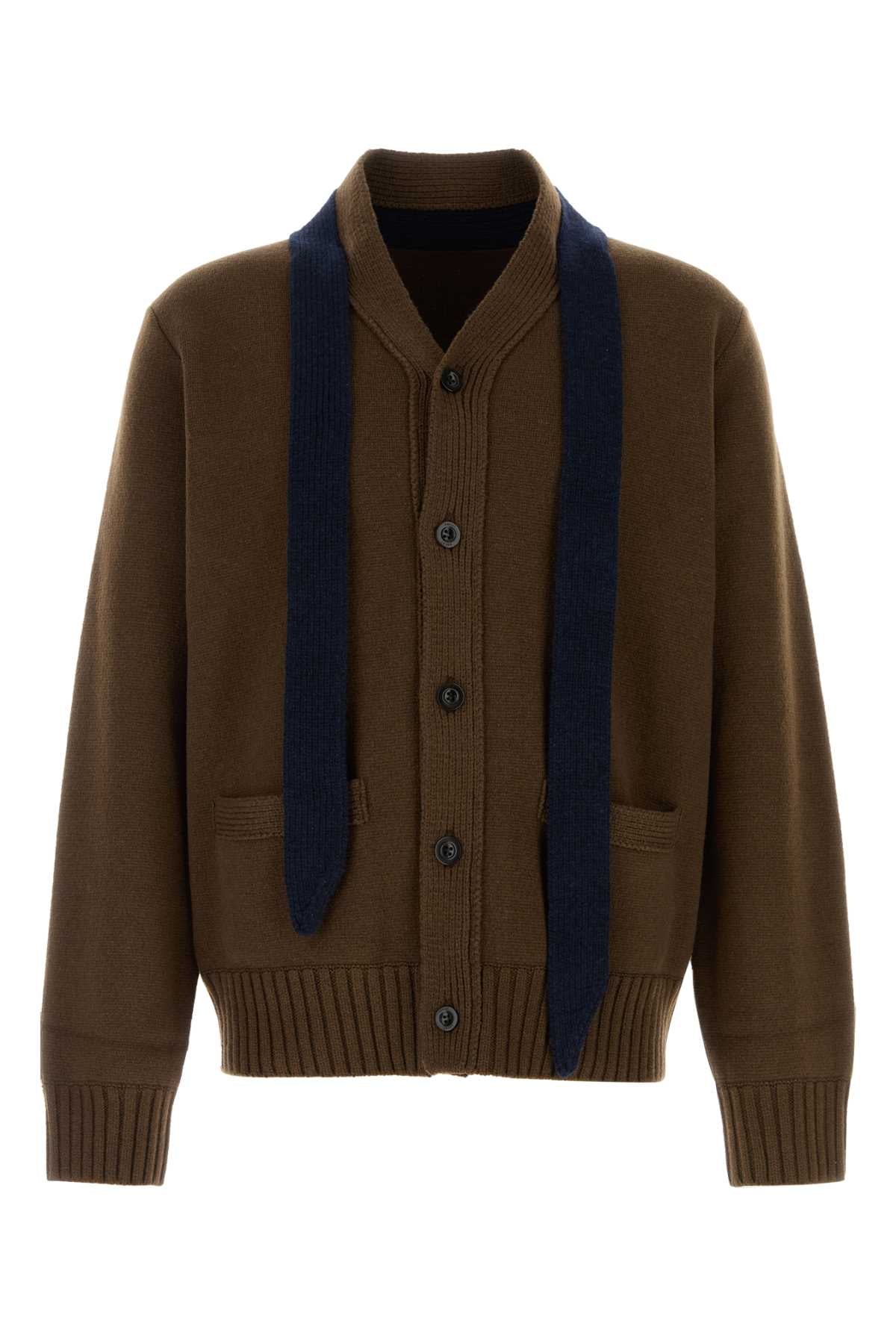 Wool Knit Cardigan