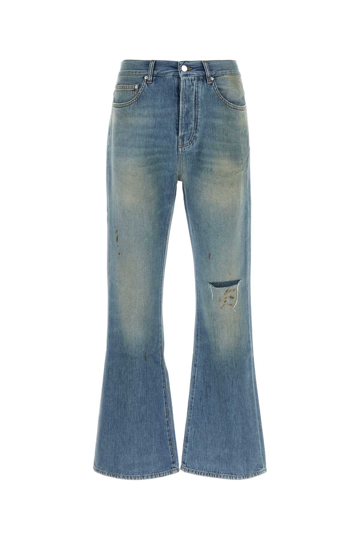 Repaired Bootcut Jean
