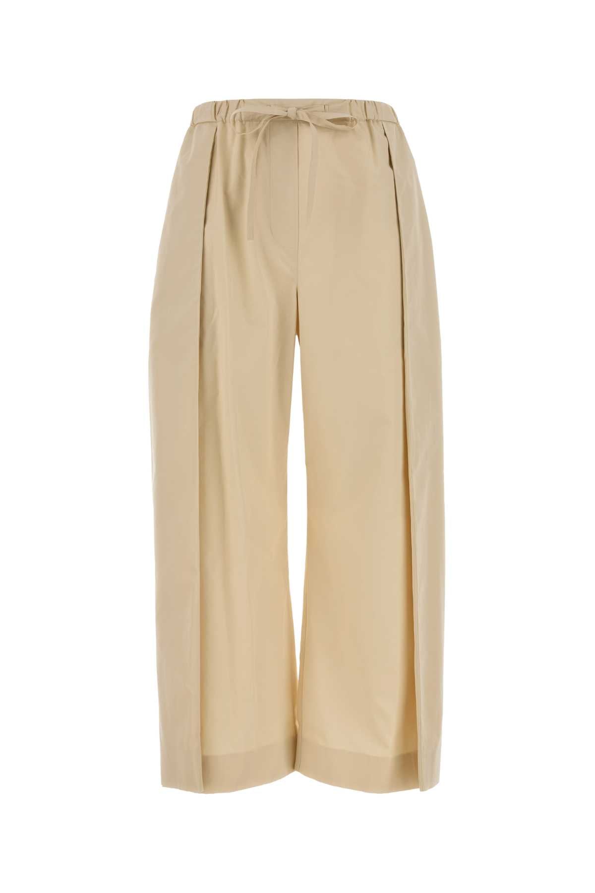 Cropped Elasticated Trousers