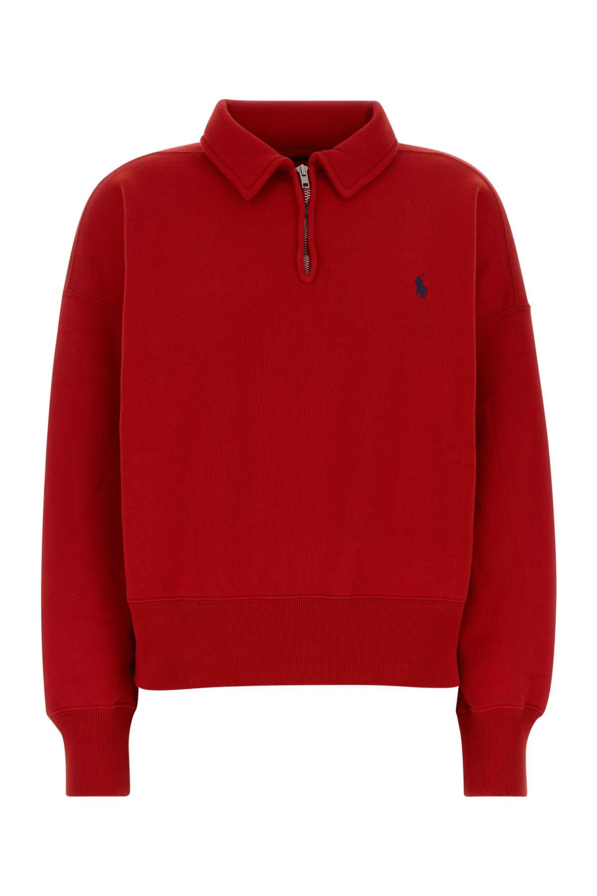 Knit-Half Zip-Sweatshirt