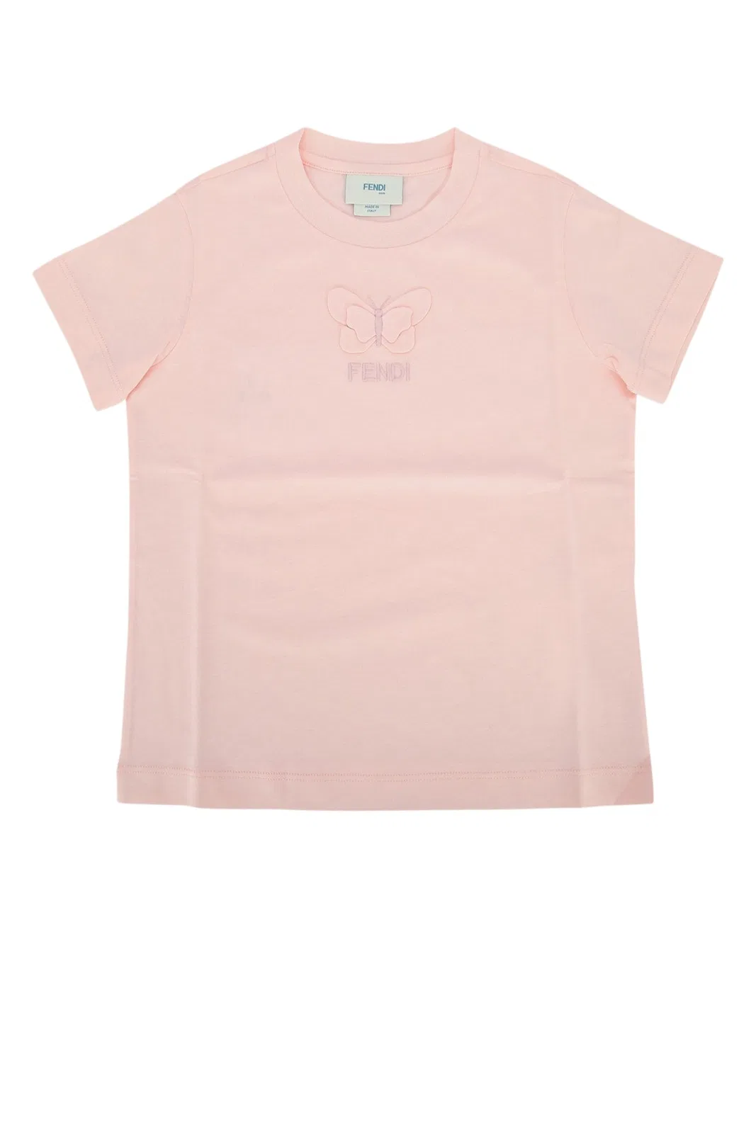 Kids T-Shirt Jersey Tinto Rosa Peony