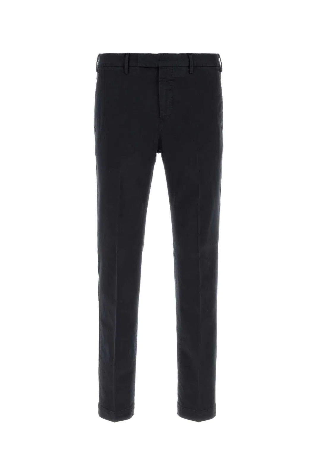 Pt Torino Stretch Wool Pant With Modern Tailoring In Blue