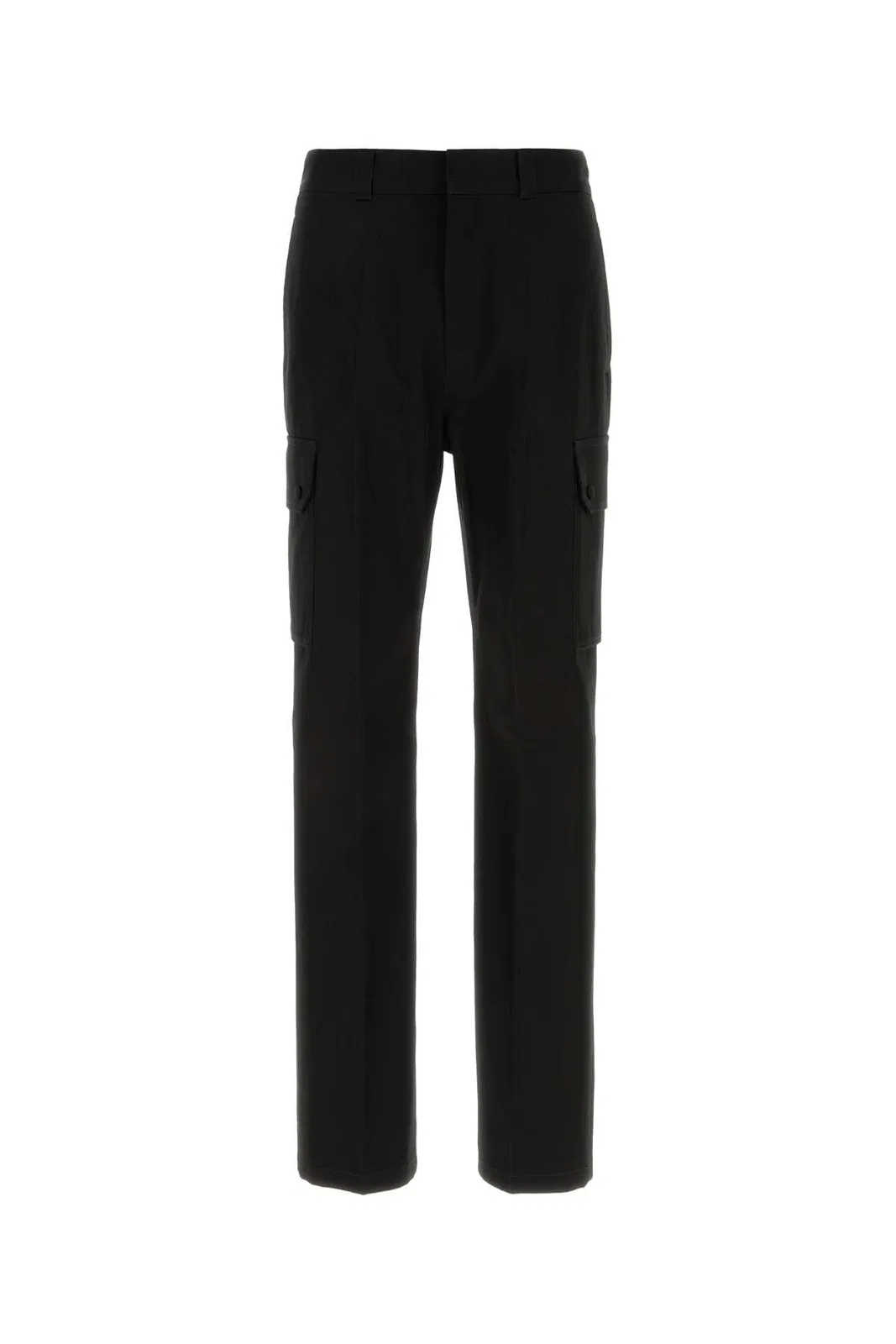 Givenchy Cotton Cargo Pant With Utility Pockets In Black