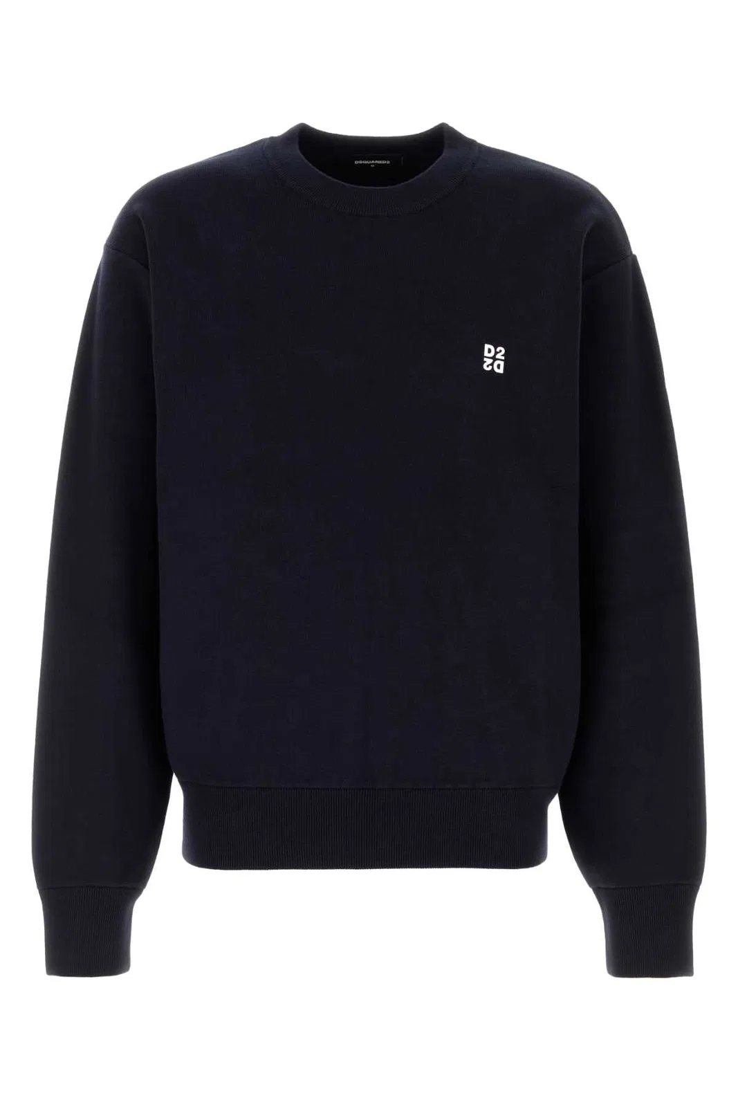 Dsquared2 Dsquared Metal D2 Upside Down Knit Pullover In Black