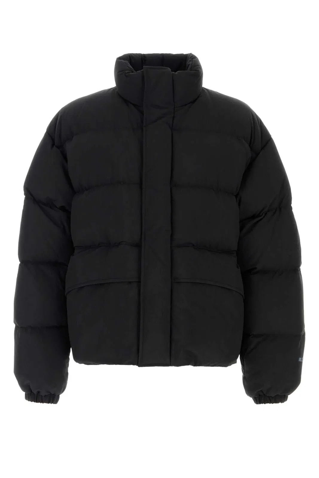 Jil Sander Midnight Blue Nylon-blend Down Jacket In Black