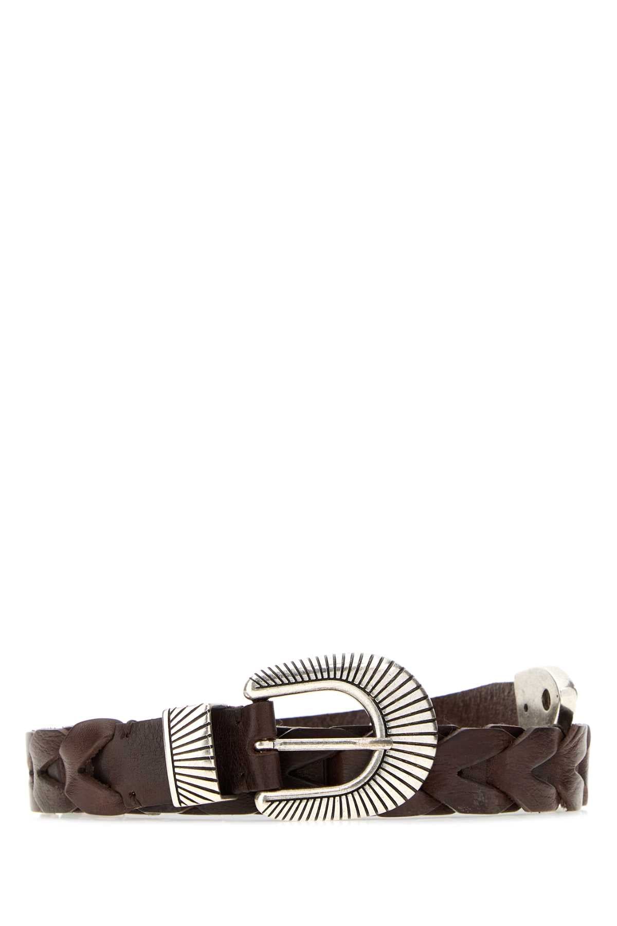 Belt Juno New Woven Washed Leather