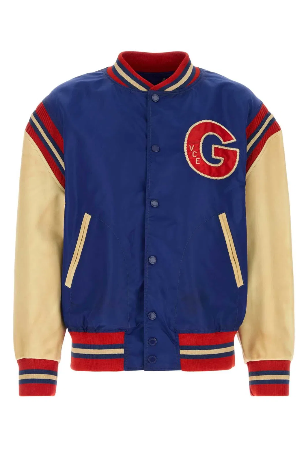 Journey M's Bomber Randley College Leather Sleeve