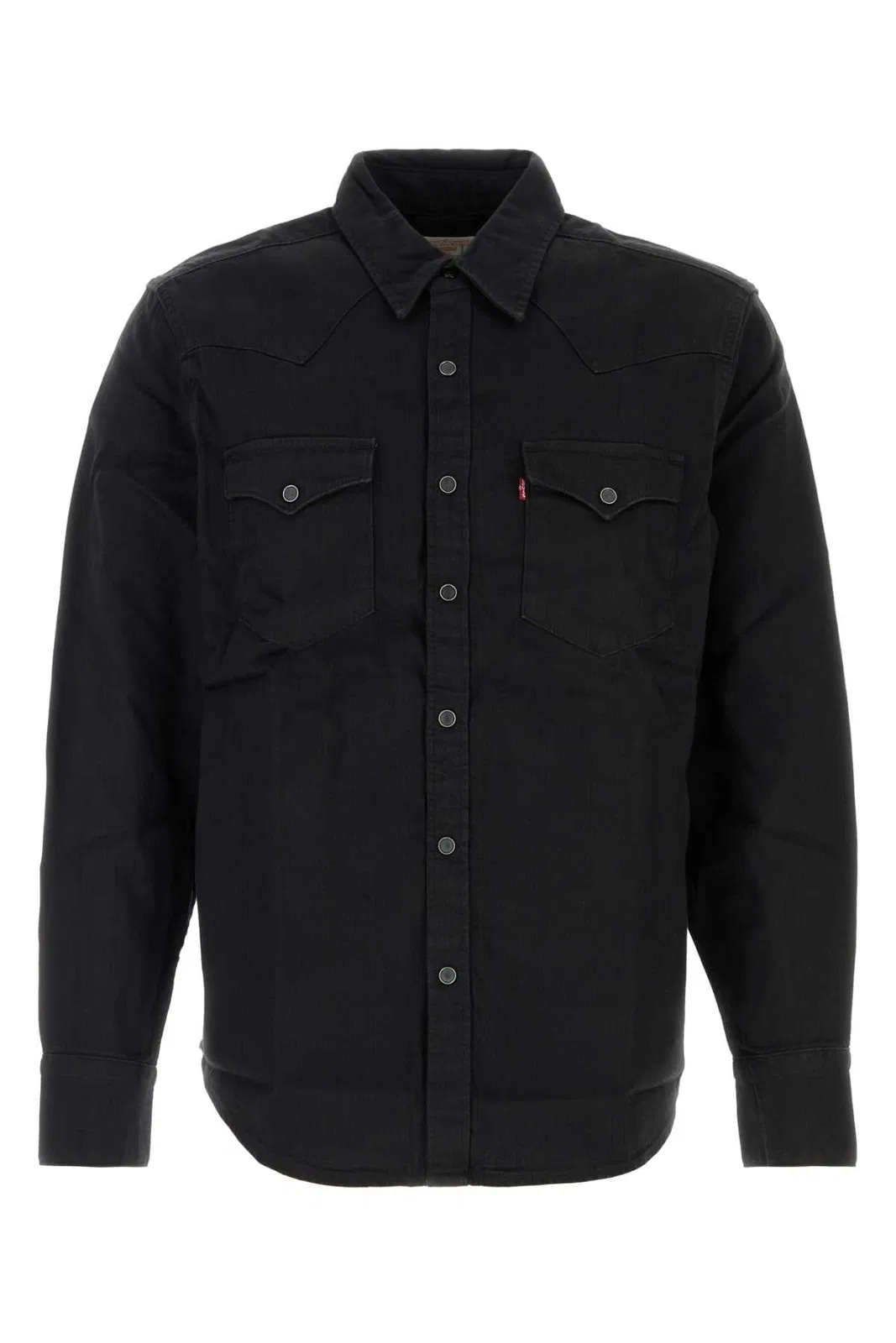 Barstow Western Standard - Marble Black Denim Rins