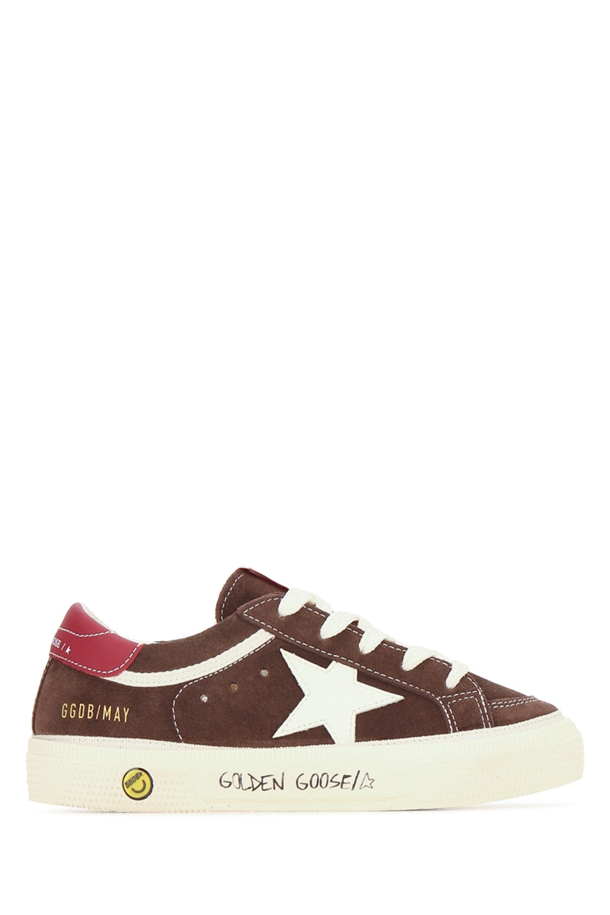 Kids May Suede Upper And Toe Leather Star And Heel Sign