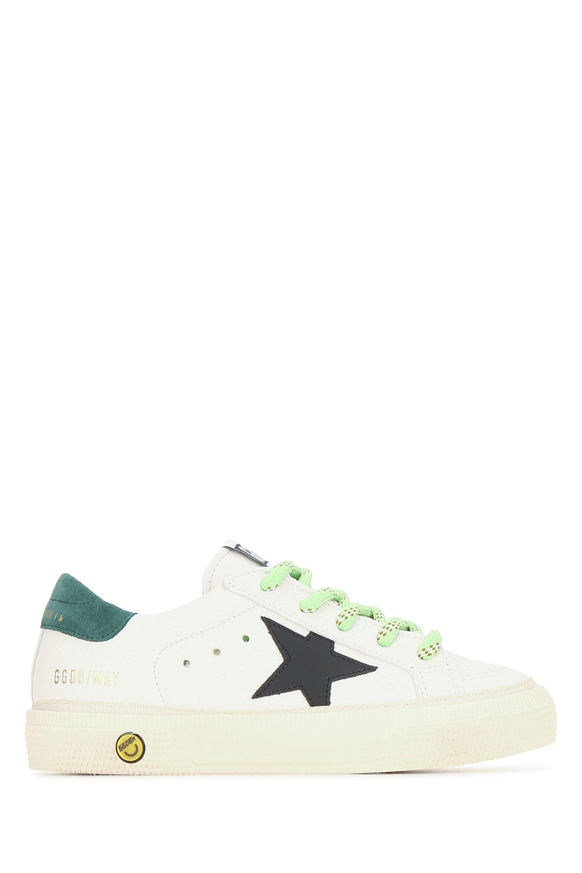 Kids May Nappa Upper Toe And Tongue Leather Star Suede