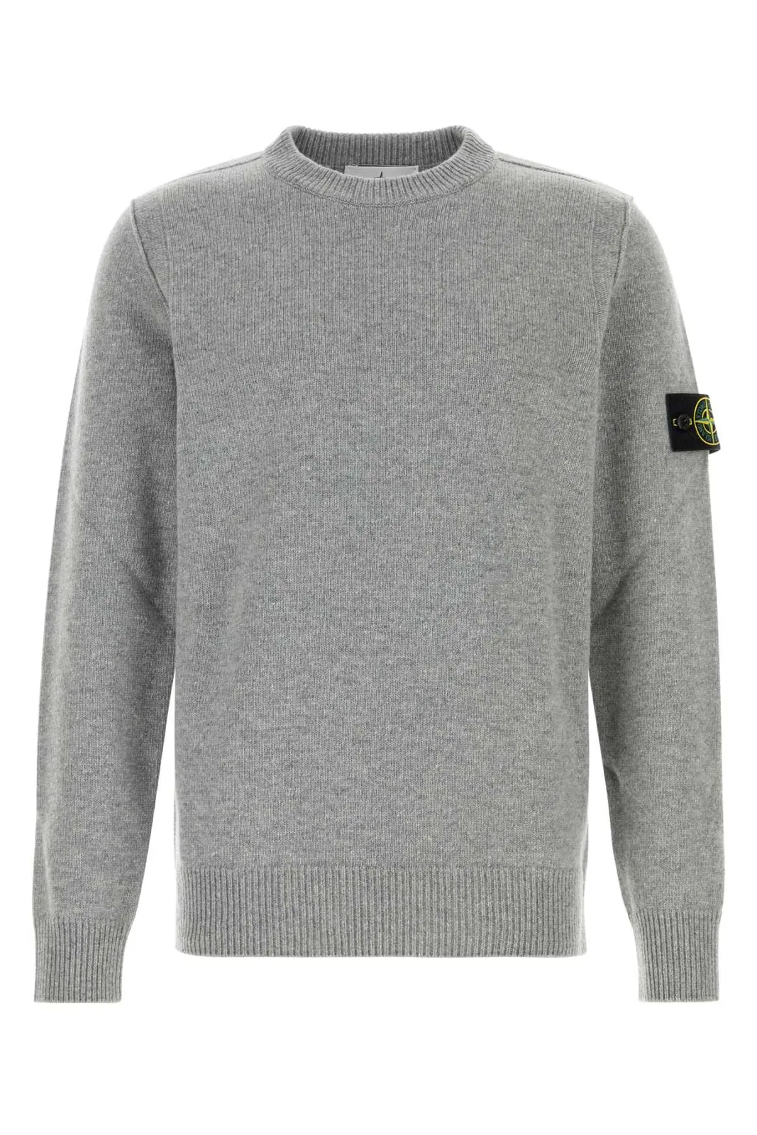 Crew Neck - Grey Melange