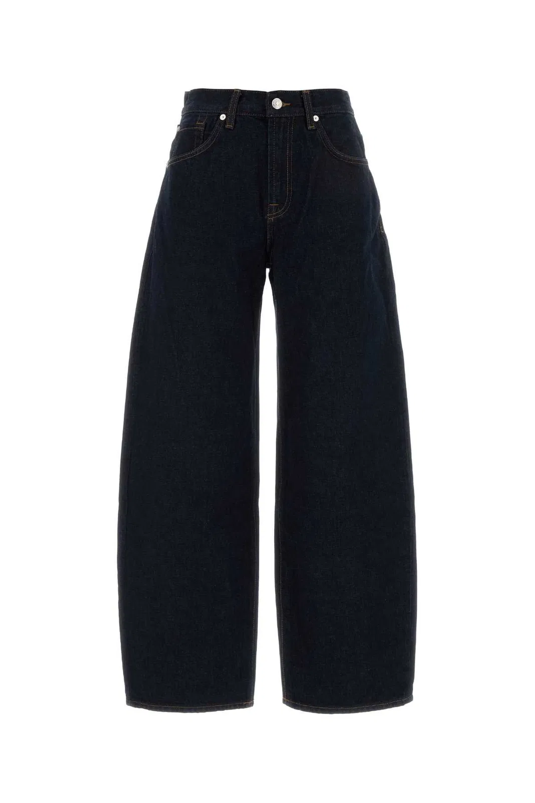Seven For All Mankind Bonnie Curviliner In Blue