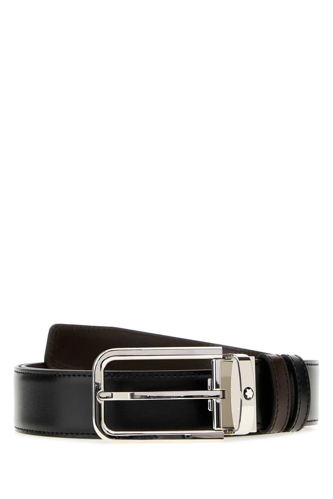Rectangular 35 Mm Belt In Meisterstück Leather