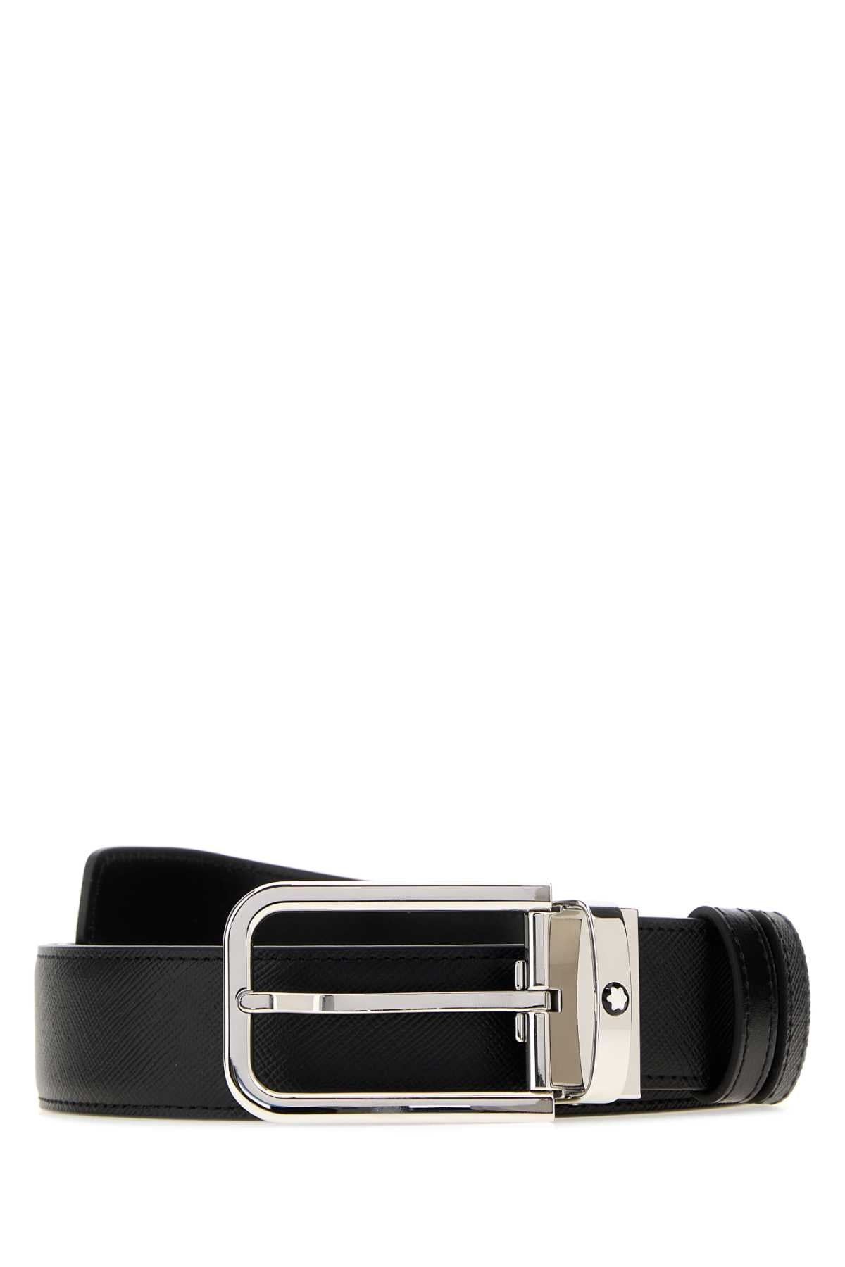 Rectangular 35 Mm Belt In Sartorial/Meisterstück L