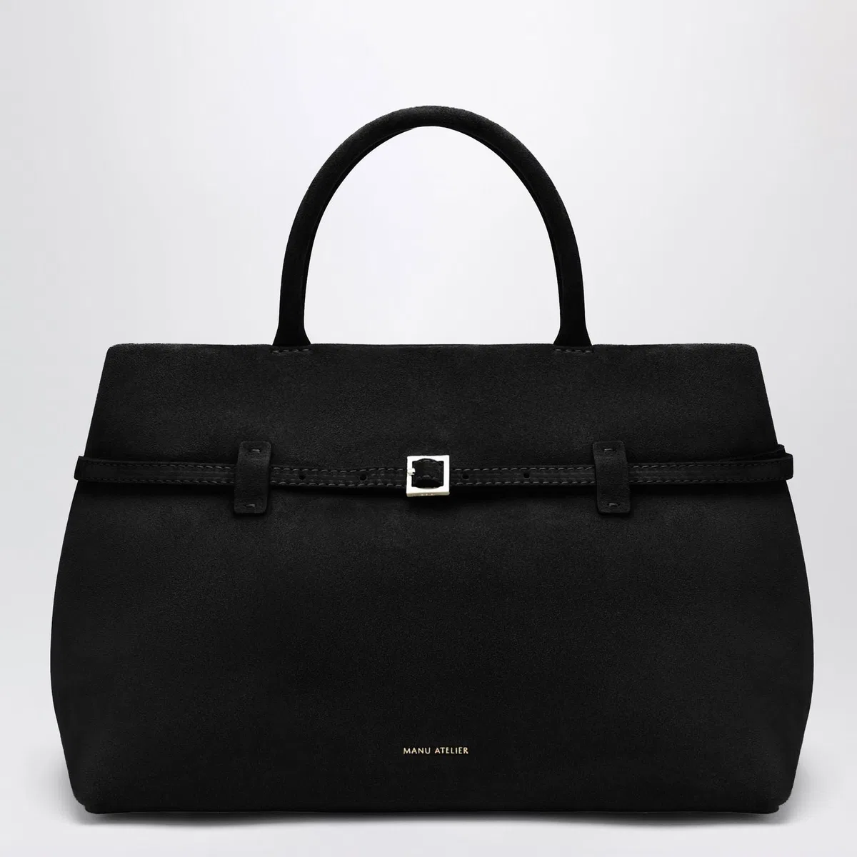 Le Cambon 35 Bag In Black Suede