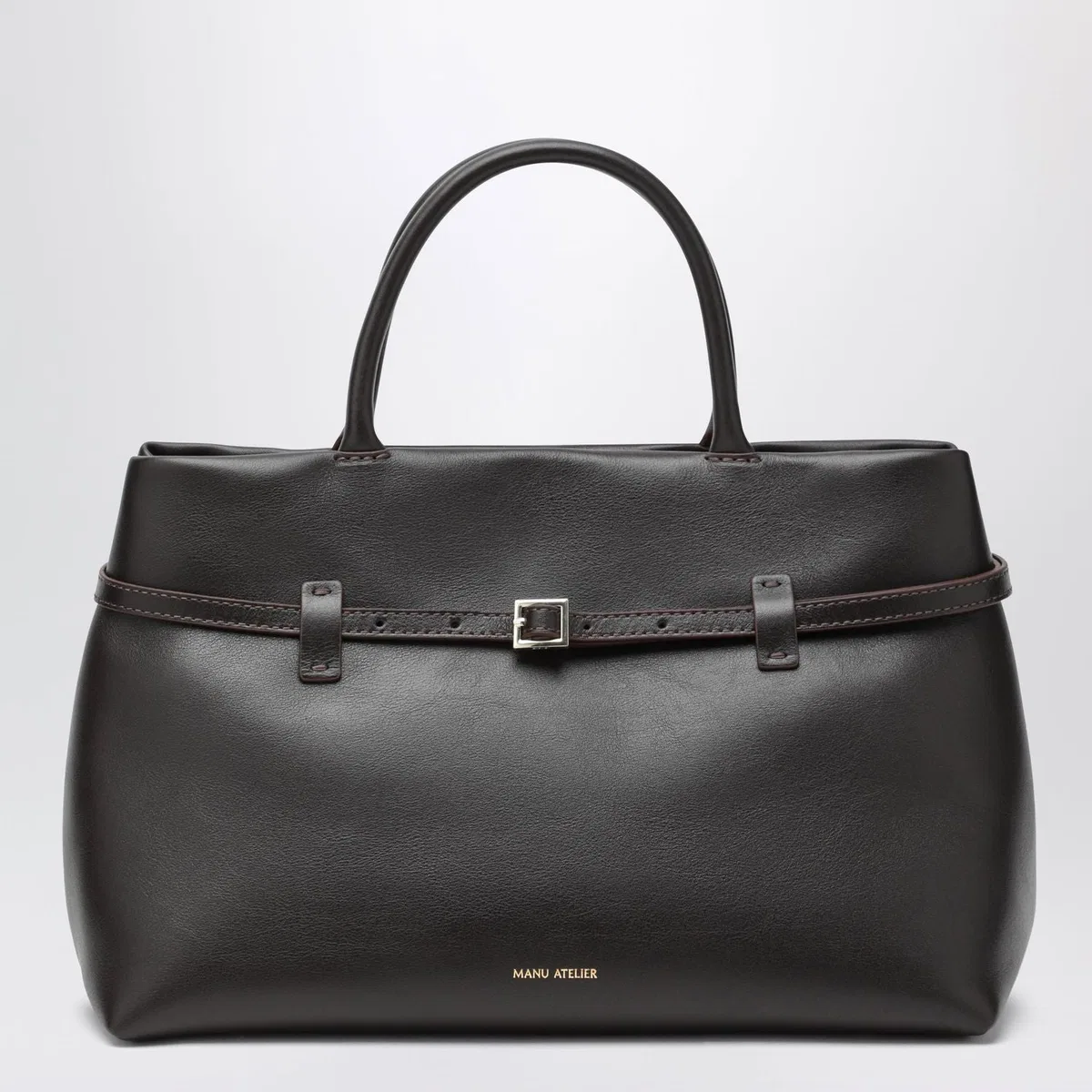 Le Cambon 35 Bag In Bitter Brown Leather
