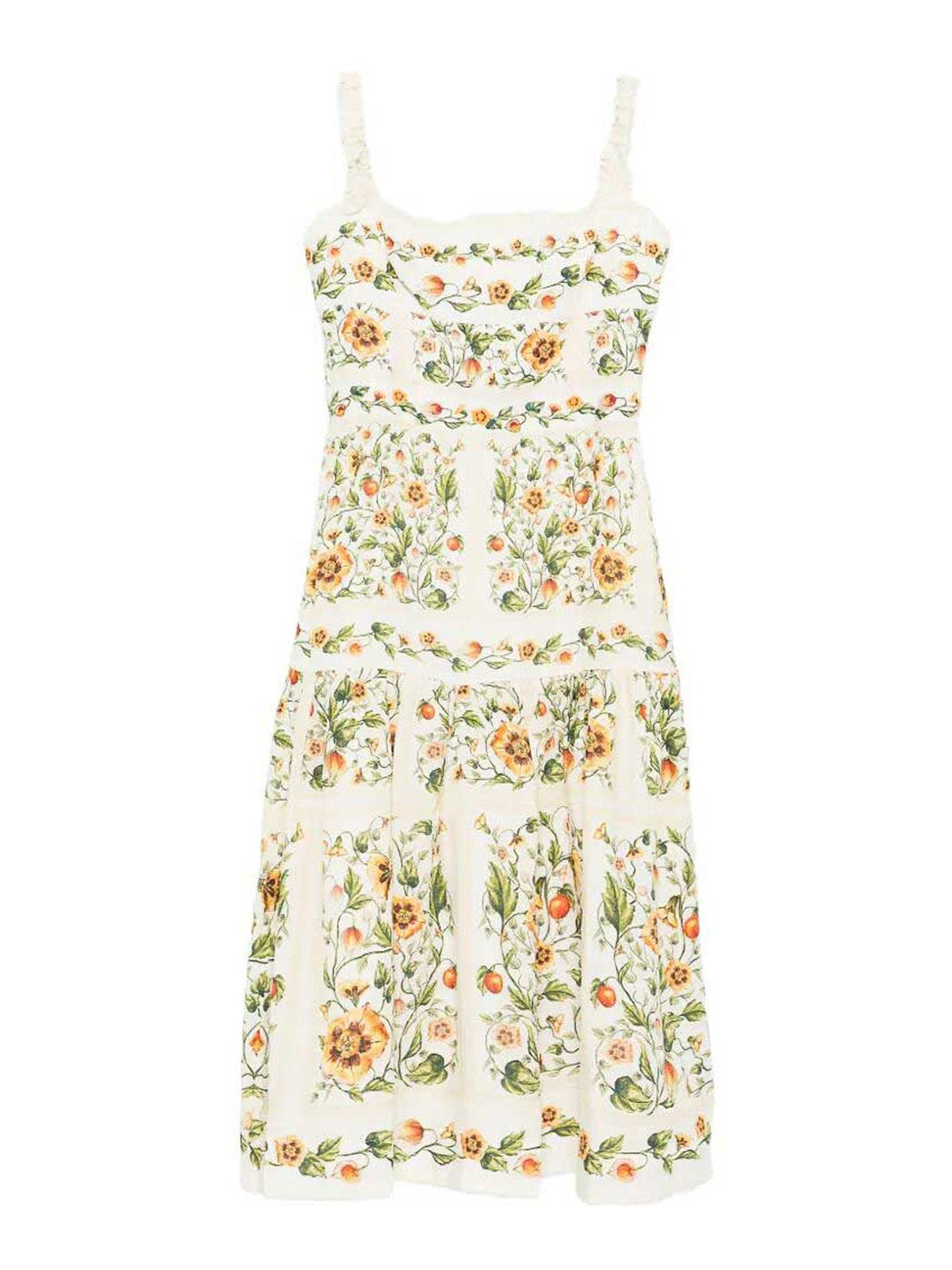 `Nispero Uchuva` Midi Dress