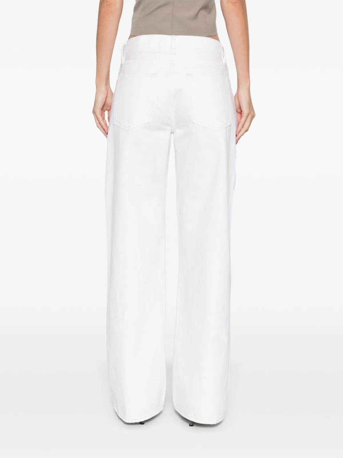 Frame The Stroll Jeans In White