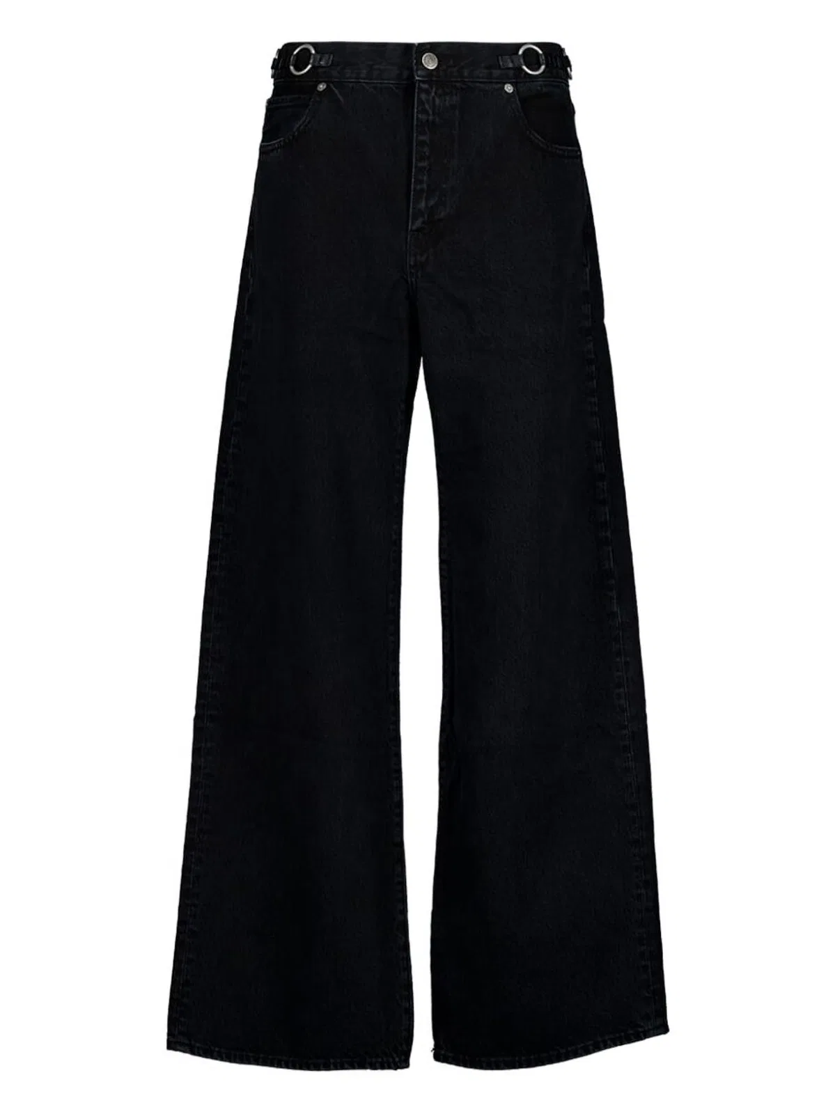 Frame Black Cotton Jeans