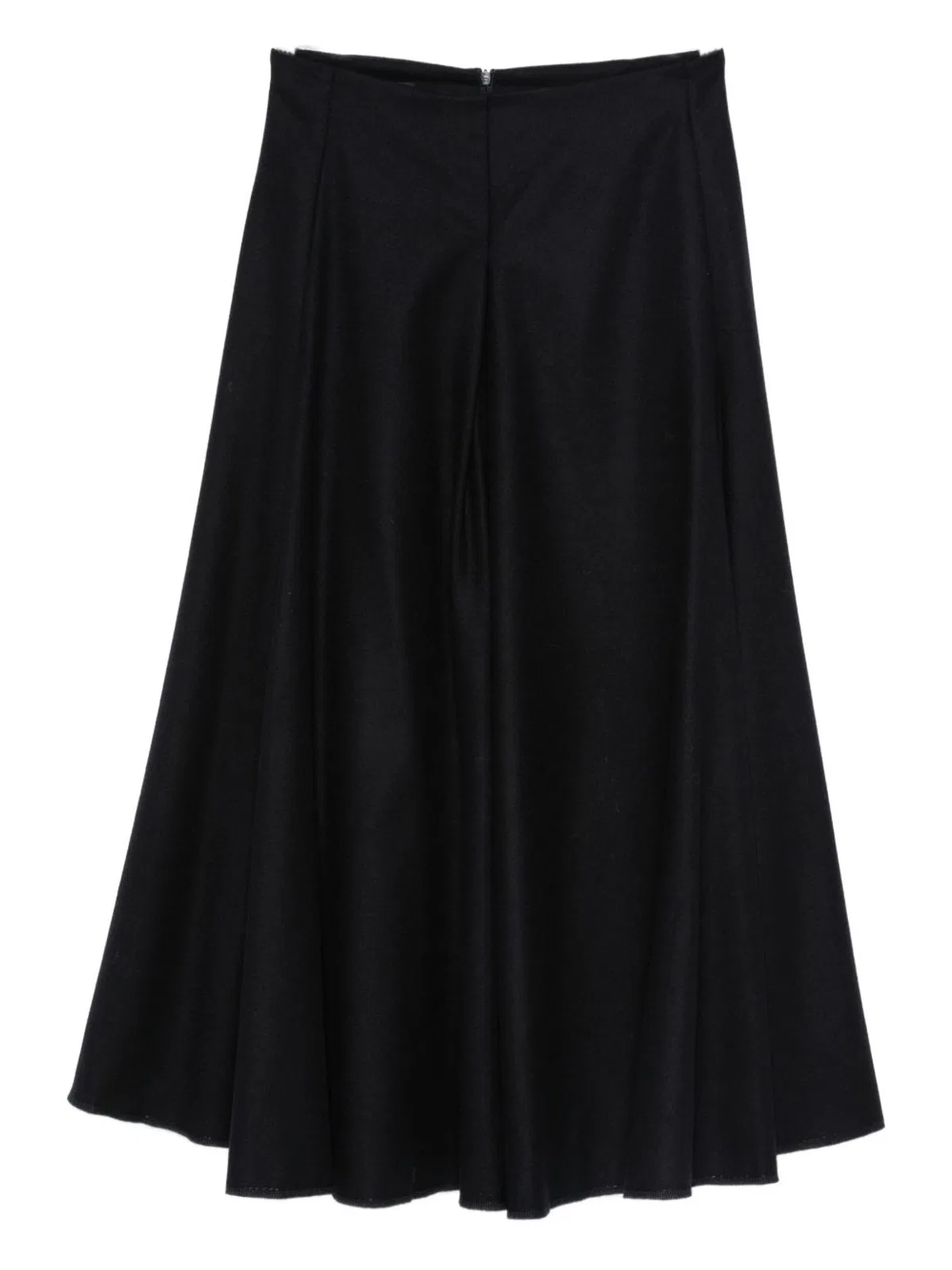 Cotton Midi Skirt