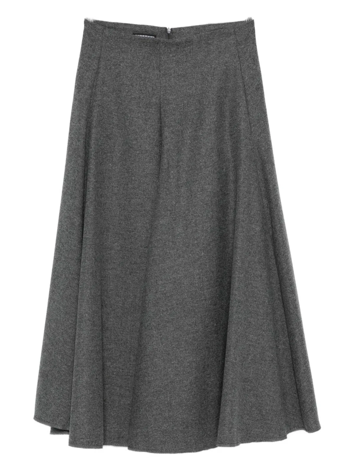 Wool Midi Skirt