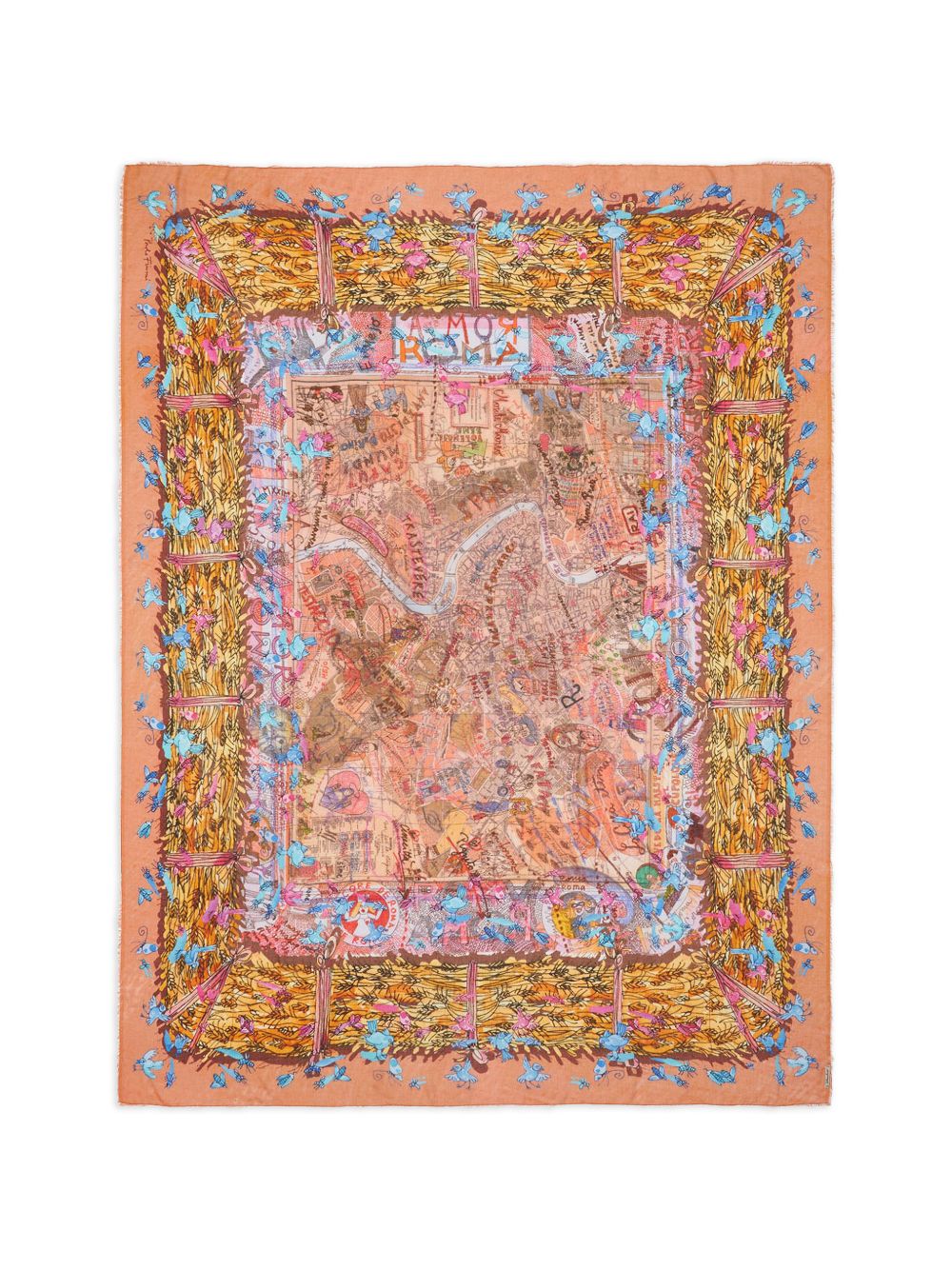 New Roma Silk Blend Stole