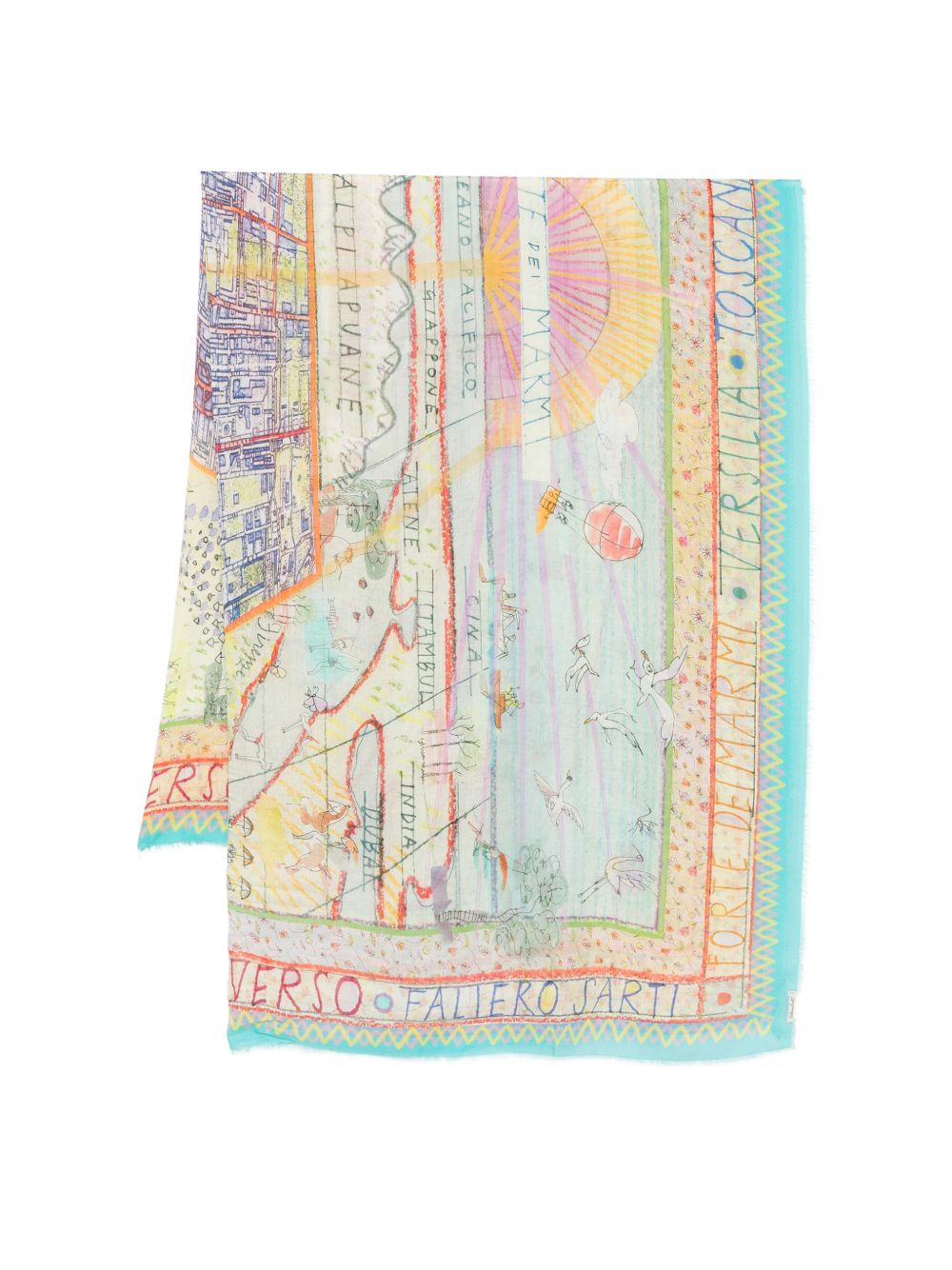 Forte Dei Marmi Silk Blend Stole
