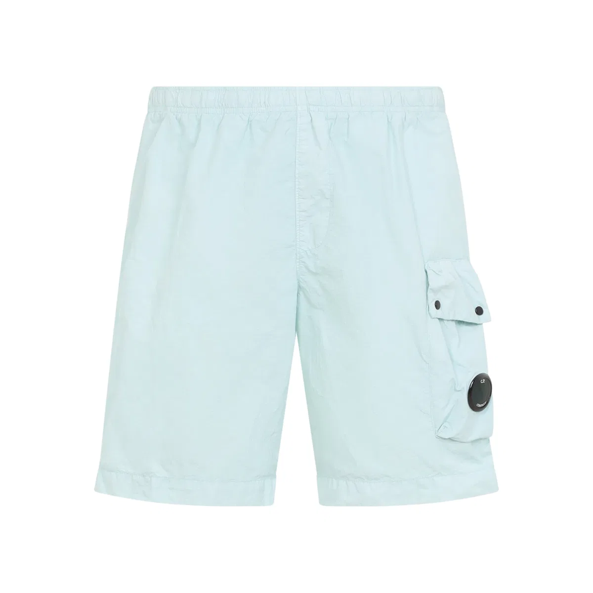 C.p.company Light Blue Flat Nylon Swim Shorts