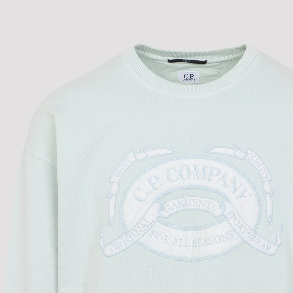 C.p. Company C.p.company Sweatshirts Crew Neck In Blue