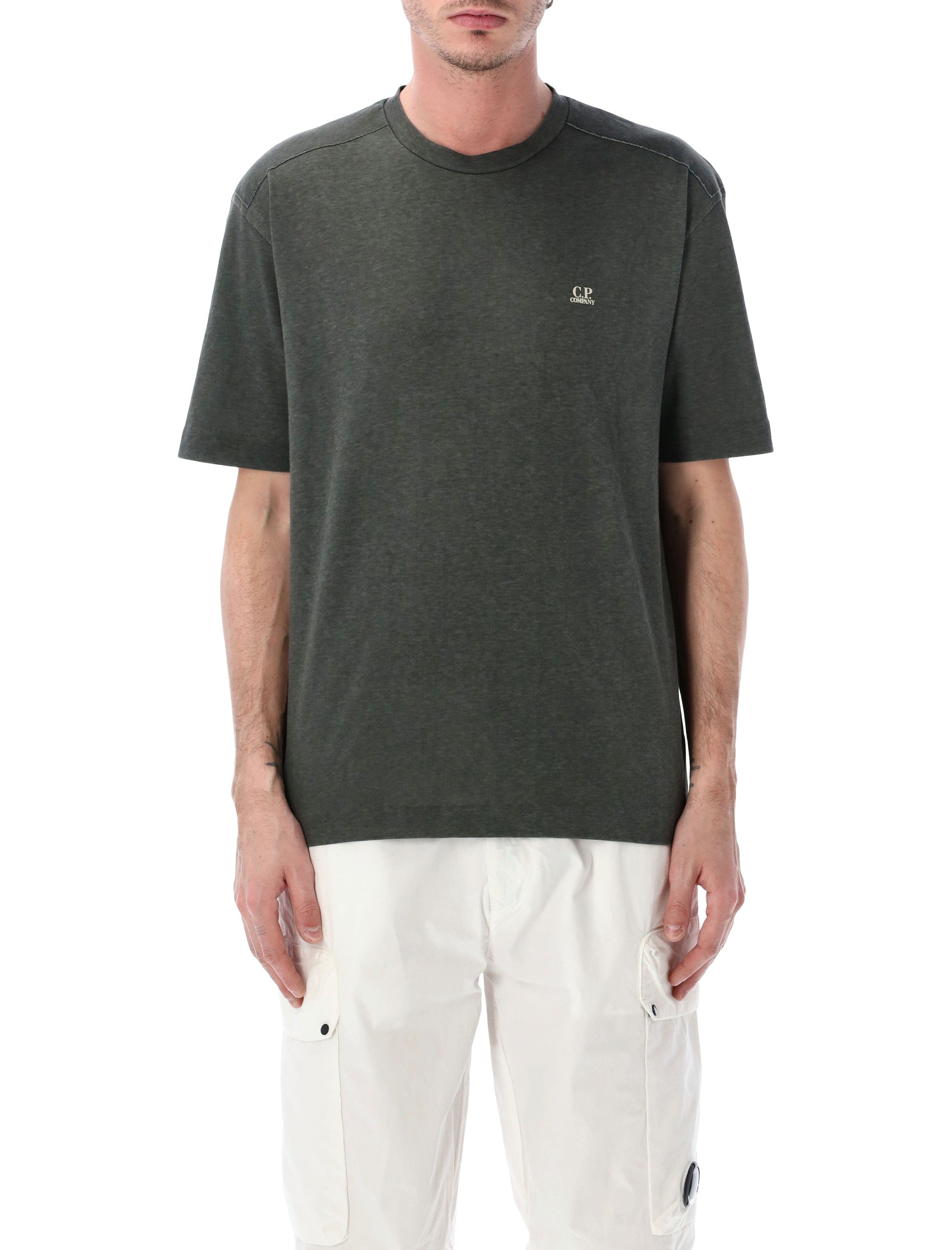 C.p.company C.p. Company 20/1 Jersey Plated Logo T-Shirt