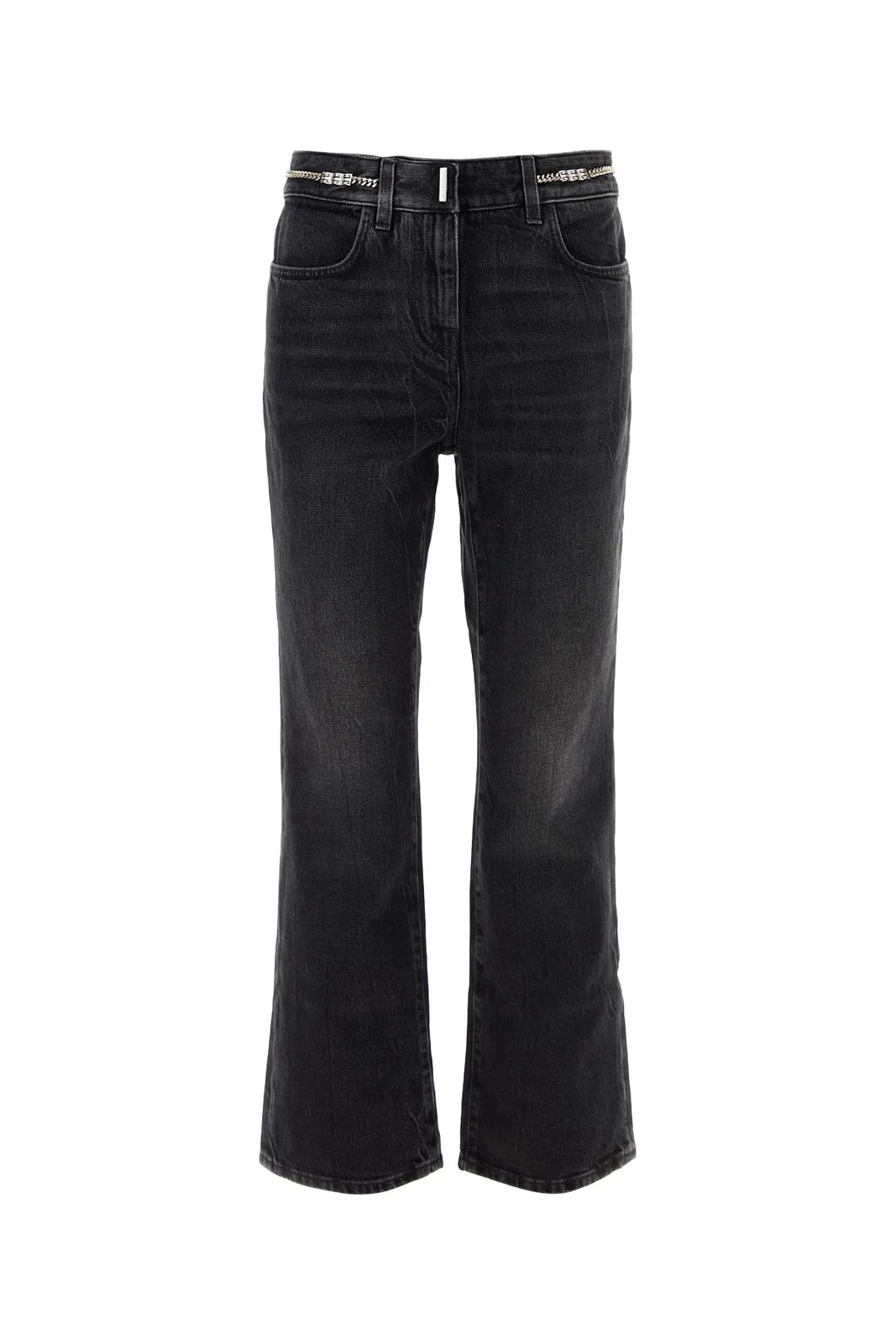 Givenchy High-rise Black Denim Jean In Black