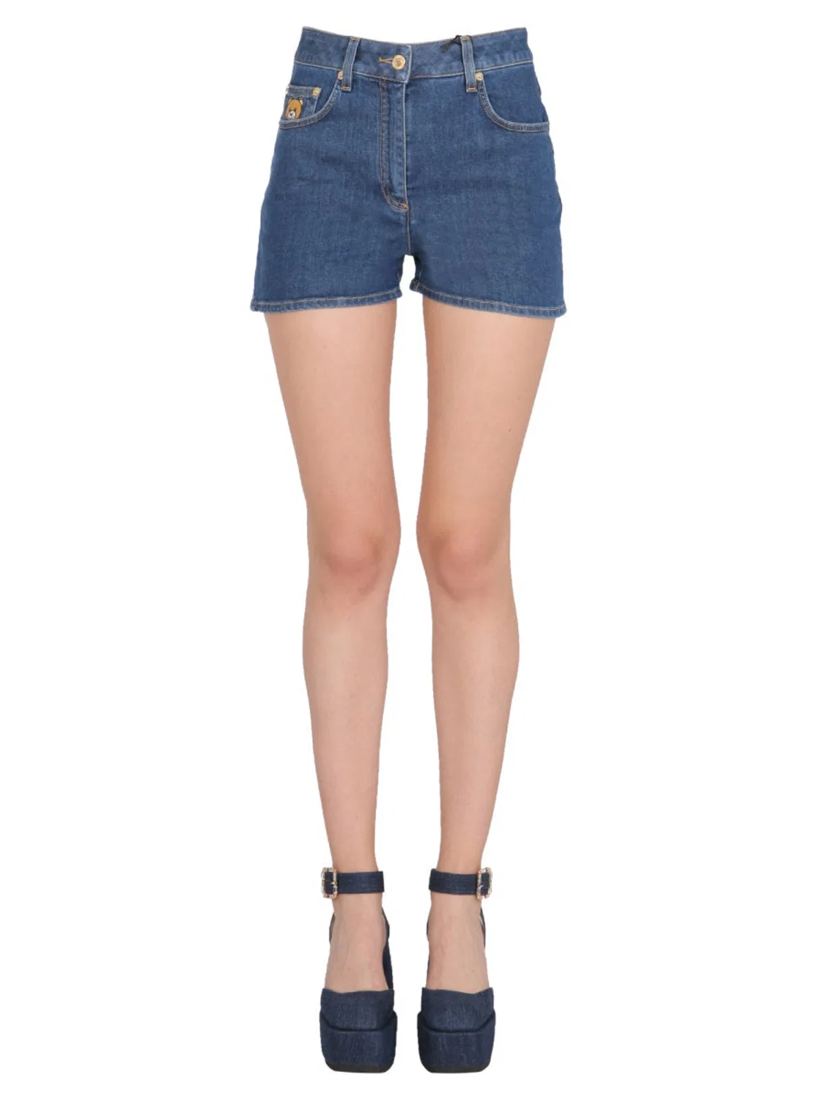 Bermuda With Embroidered Teddy