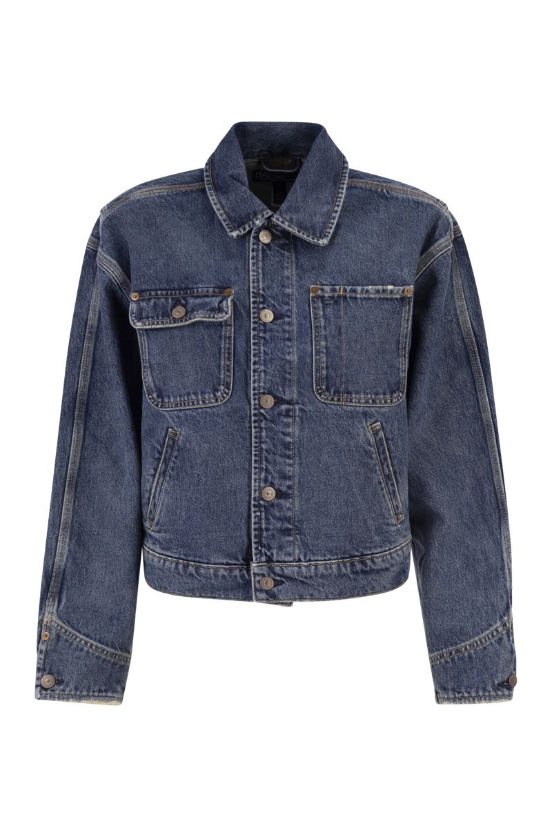 Denim Dungaree Jacket