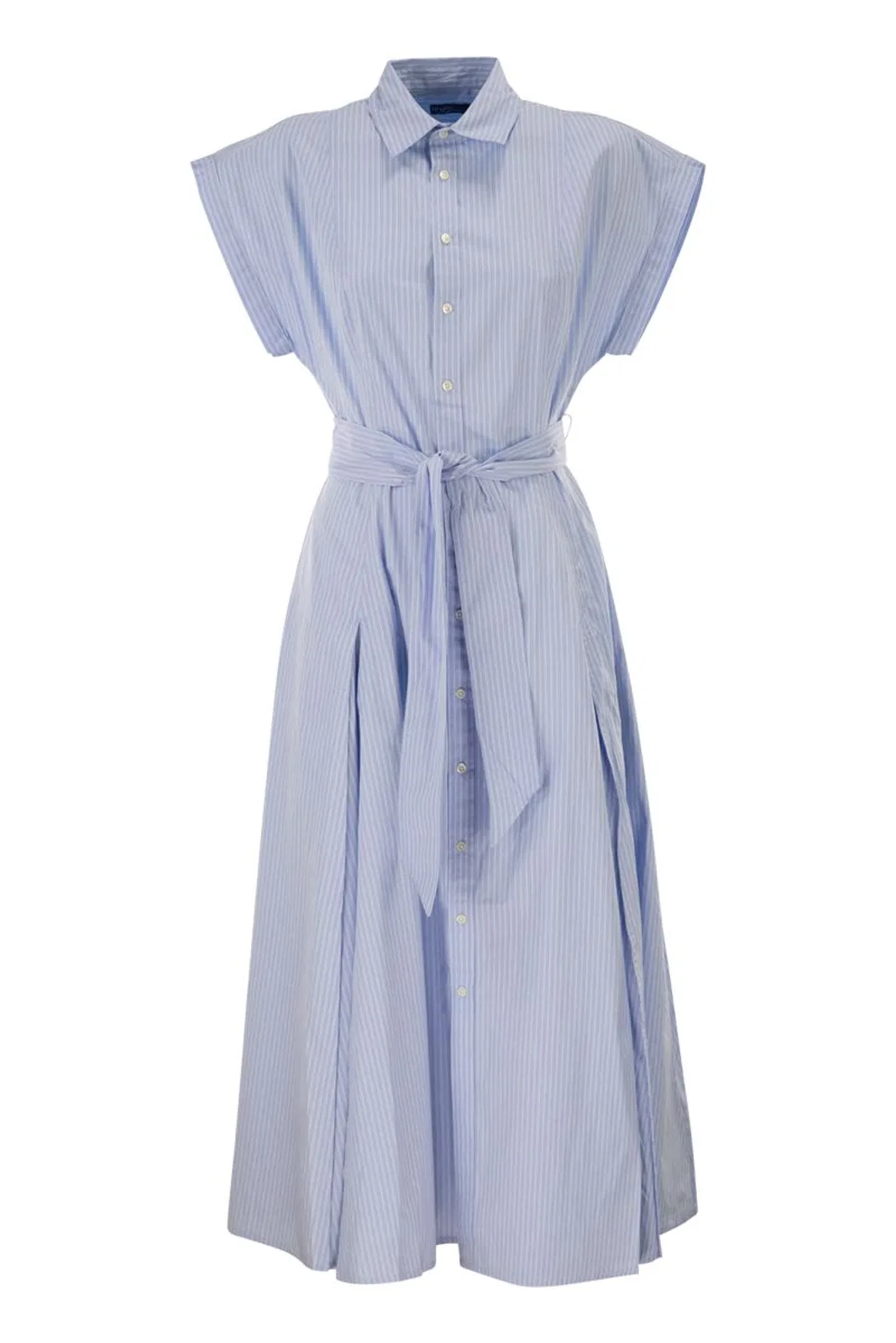 Polo Ralph Lauren Short Sleeves Shirt Midi Dress