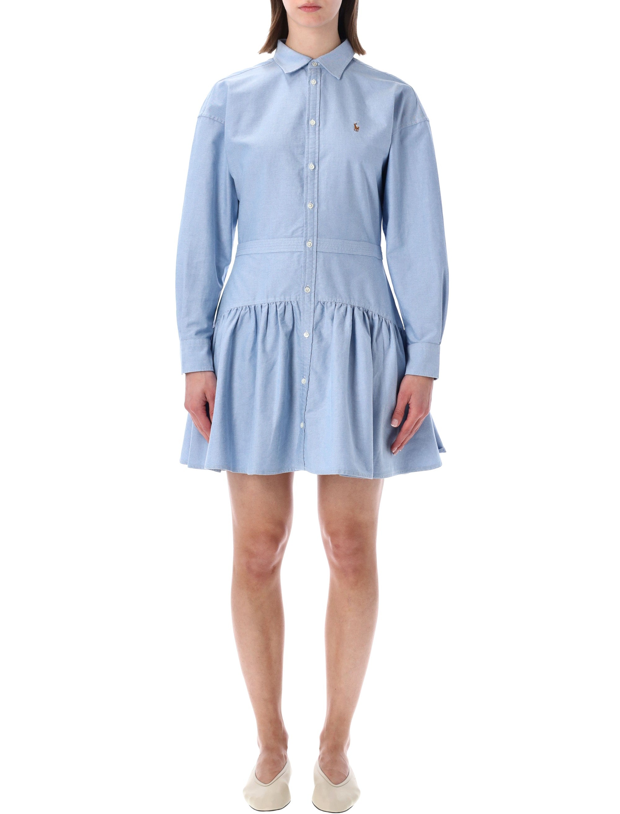Oxford Cotton Shirt Dress