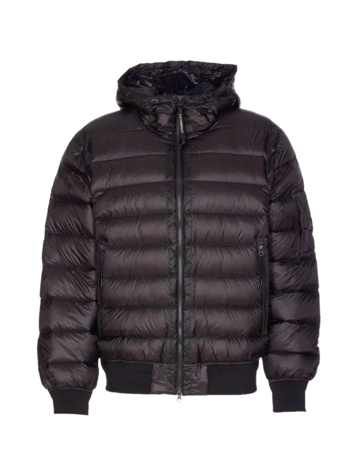 C.p.company Goggle Short Down Jacket