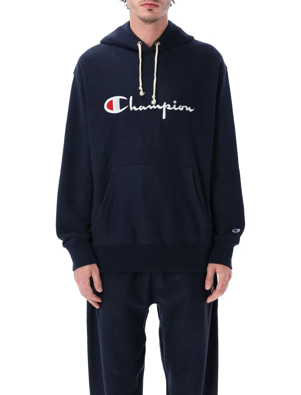 Champion Relaxed-Fit Hoodie With Logo