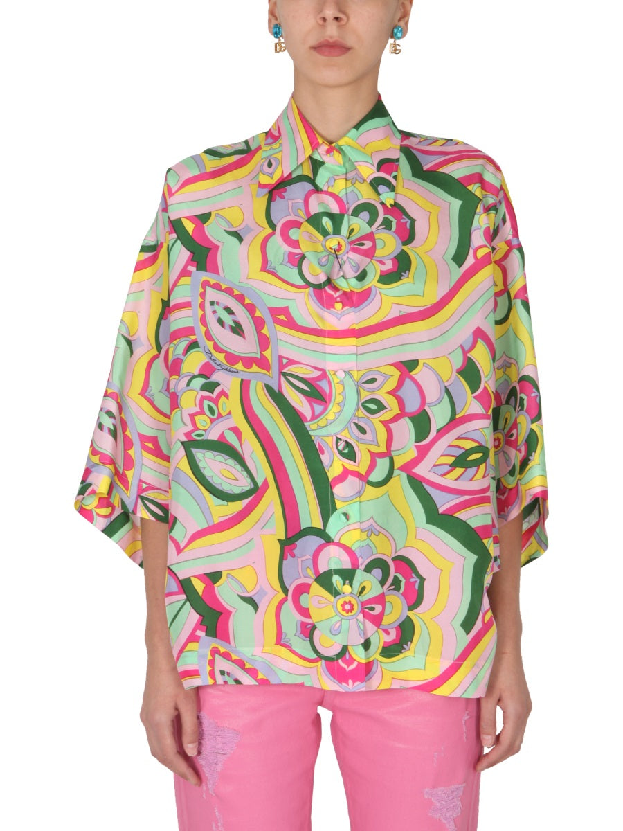Dolce & Gabbana 60'S Print Shirt